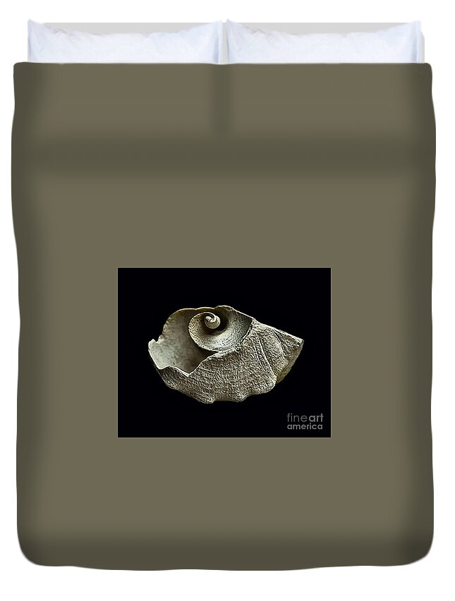 Sea Duvet Cover featuring the photograph Sea Debris B #2 by Walt Foegelle