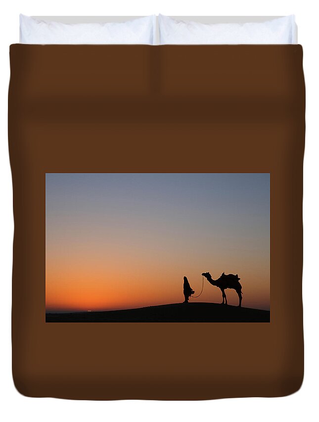 Just Duvet Cover featuring the photograph SKN 0866 Just Out by Sunil Kapadia