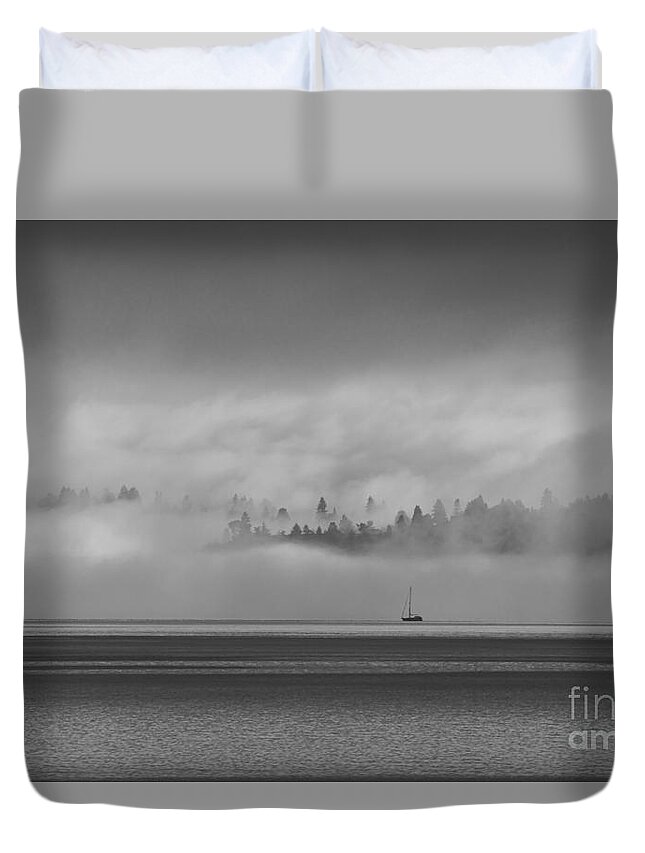 Photography Duvet Cover featuring the photograph Solitude #1 by Sean Griffin