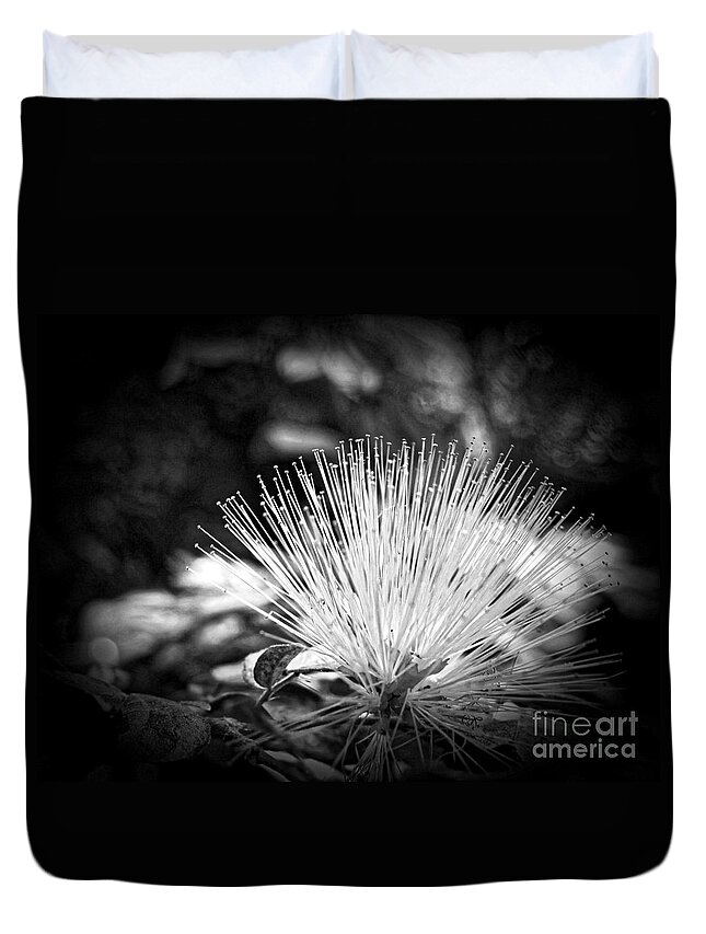 Flower Duvet Cover featuring the photograph Spiked by Onedayoneimage Photography