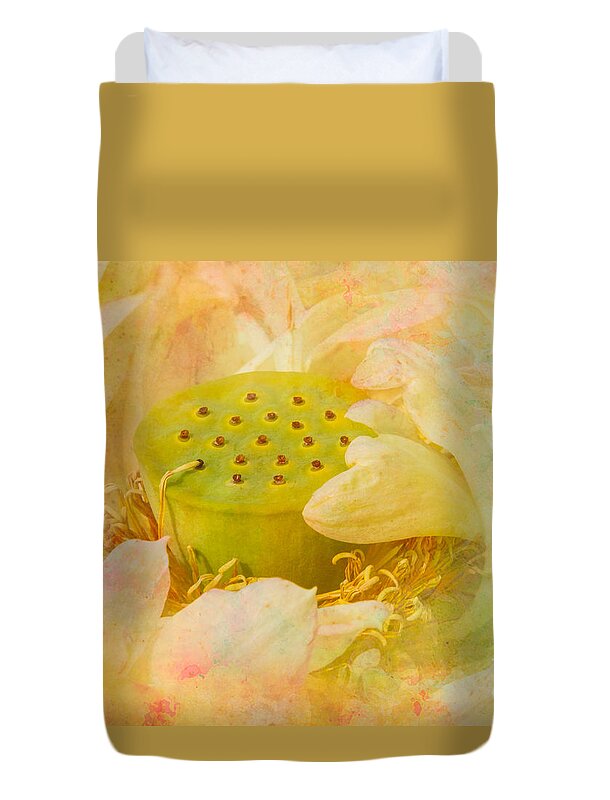 Cole's Pond Duvet Cover featuring the photograph Spring Poem, #1 by Marilyn Cornwell