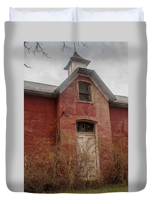  Duvet Cover featuring the photograph Still standing #1 by Melissa Newcomb