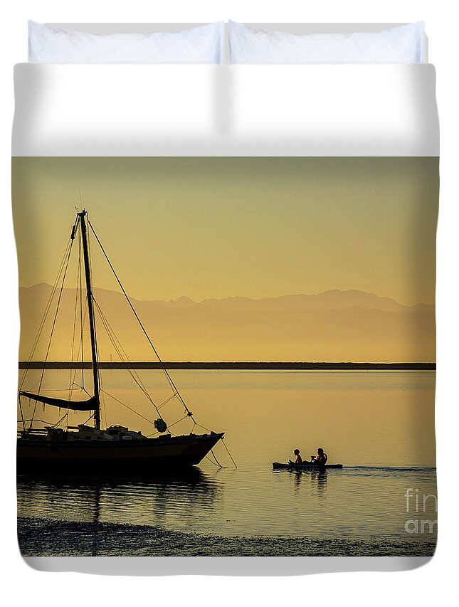 Tranquility Duvet Cover featuring the photograph Tranquility #1 by Sheila Smart Fine Art Photography
