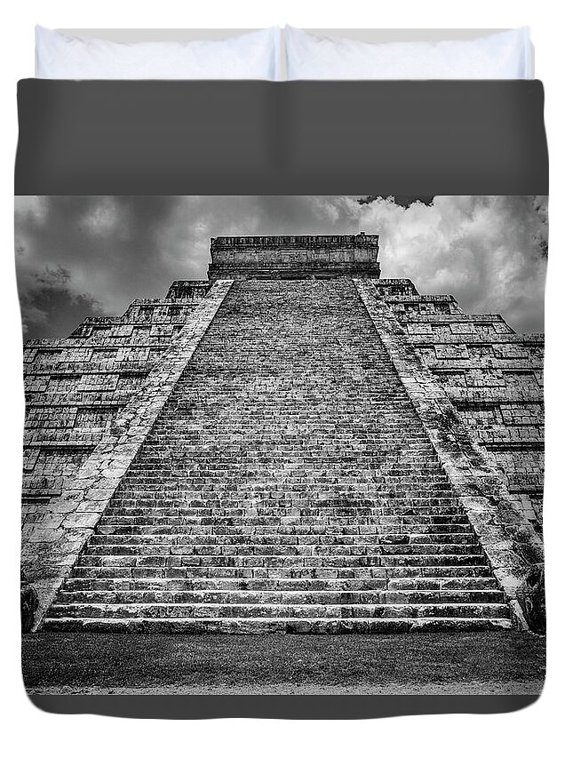 Adventure Duvet Cover featuring the photograph Ell Castillo by Peter Lakomy