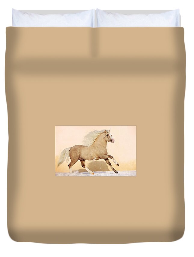 Horse Duvet Cover featuring the photograph Horse #10 by Mariel Mcmeeking