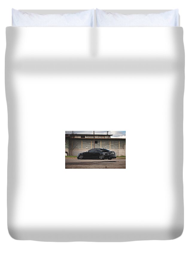 Audi Duvet Cover featuring the digital art Audi #11 by Super Lovely