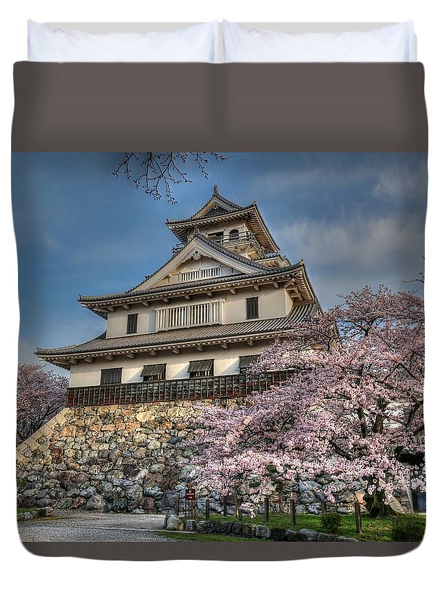 Nagahama Japan Duvet Cover featuring the photograph Nagahama Japan #11 by Paul James Bannerman