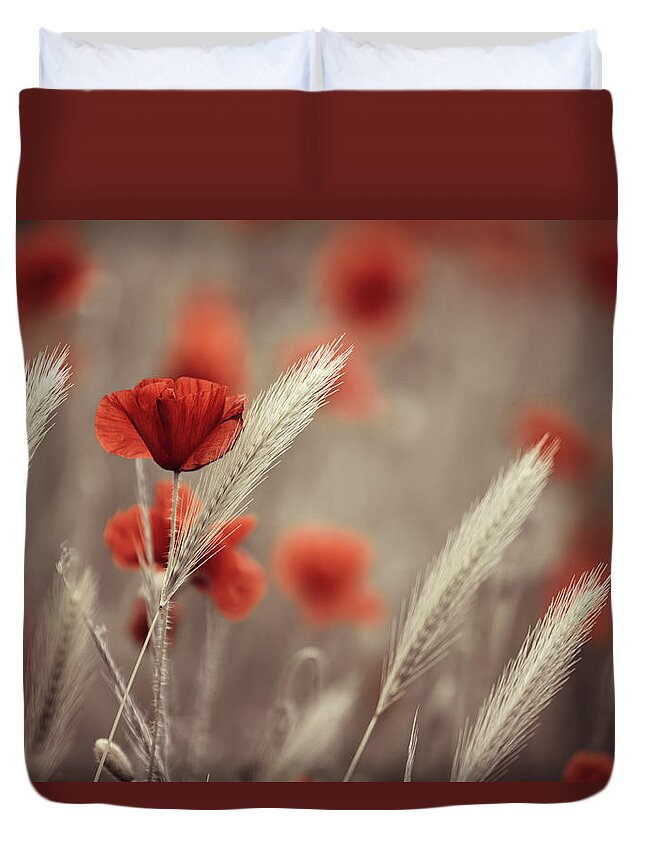 Dreamy Poppies Duvet Covers