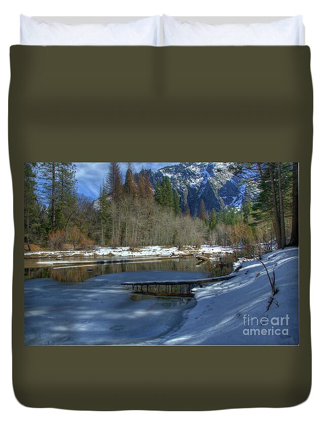 Yosemite Duvet Cover featuring the photograph Yosemite #11 by Marc Bittan