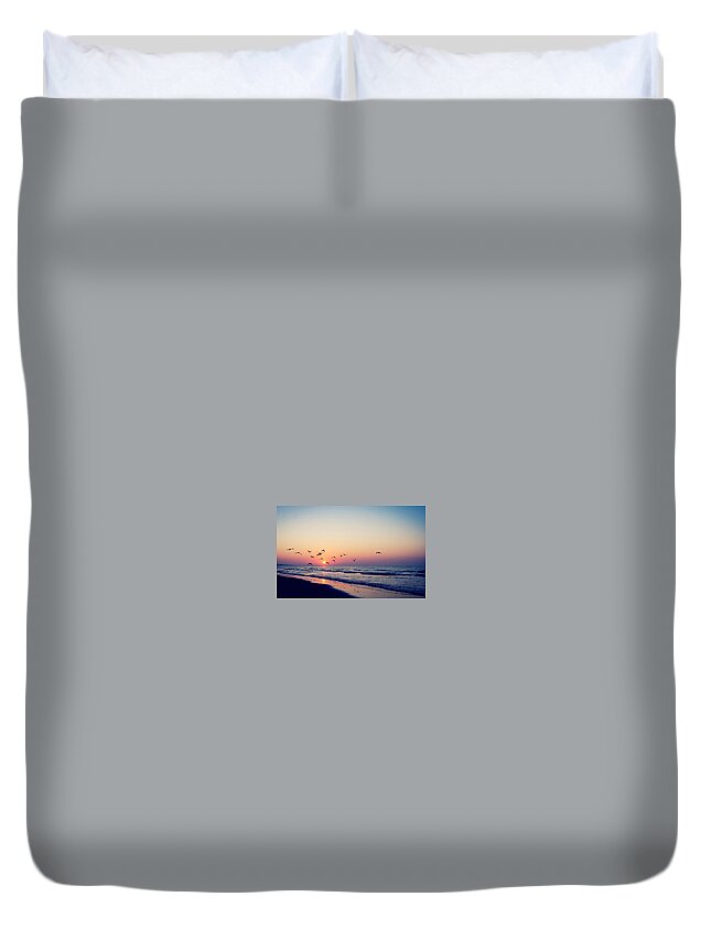 Sunset Duvet Cover featuring the photograph Sunset #113 by Jackie Russo