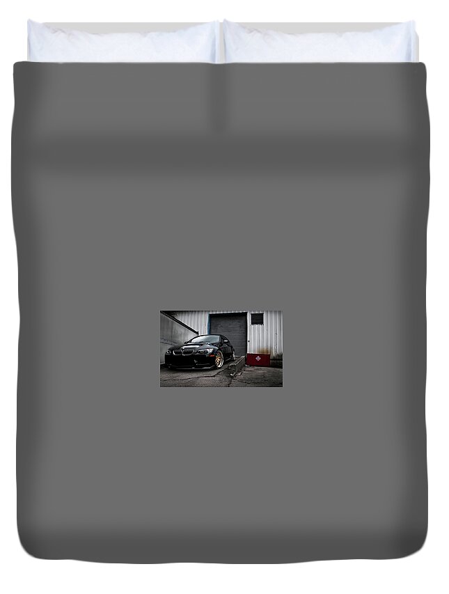 Bmw Duvet Cover featuring the photograph Bmw #12 by Mariel Mcmeeking