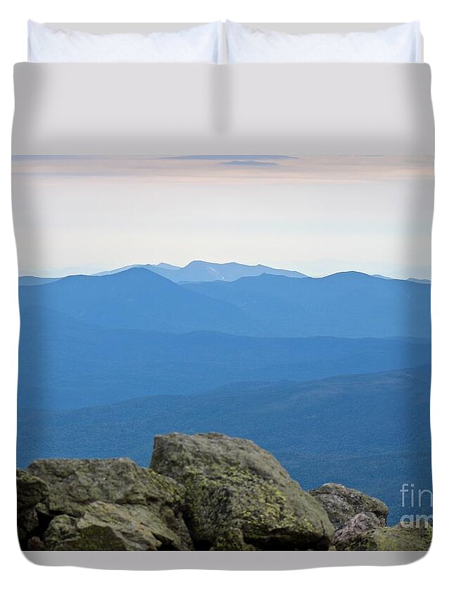 Mt. Washington Duvet Cover featuring the photograph Mt. Washington by Deena Withycombe
