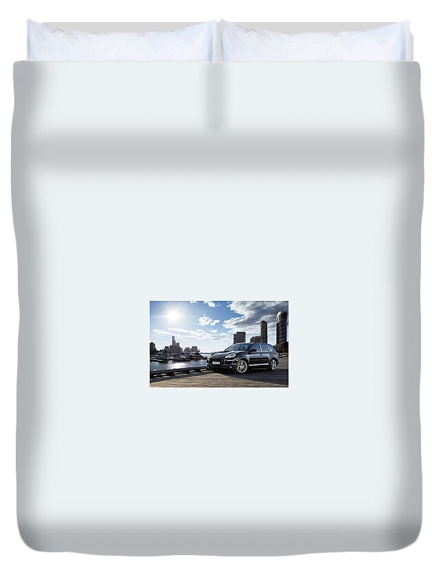 Porsche Duvet Cover featuring the photograph Porsche #13 by Jackie Russo