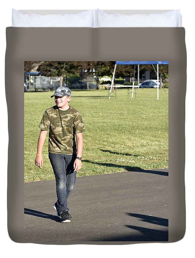  Duvet Cover featuring the photograph 1430 by Jerry Sodorff