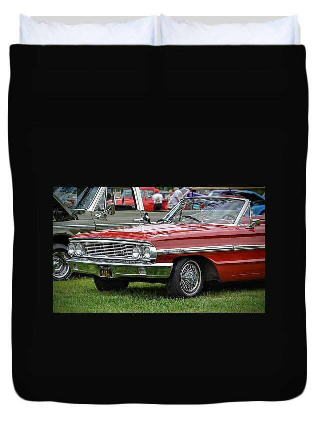 Original Duvet Cover featuring the photograph Classic Ford  #18 by Dean Ferreira