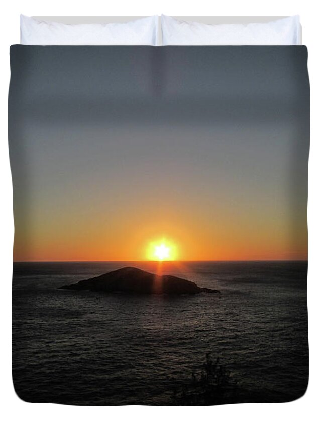 Sunset Duvet Cover featuring the photograph Sunset #18 by Cesar Vieira
