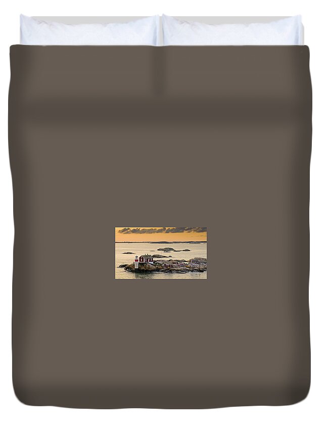 Lighthouse Duvet Cover featuring the photograph Lighthouse #19 by Jackie Russo