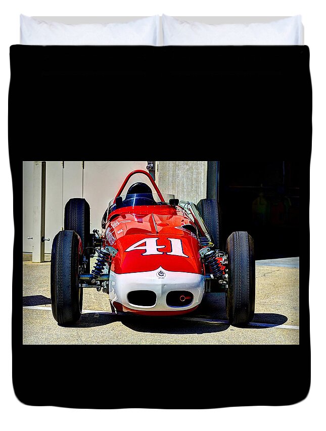 1961 Watson Roadster Duvet Cover featuring the photograph 1961 Watson Roadster by Josh Williams