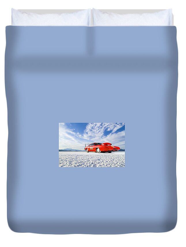 1969 Dodge Charger Daytona Duvet Cover featuring the photograph 1969 Dodge Charger Daytona by Jackie Russo