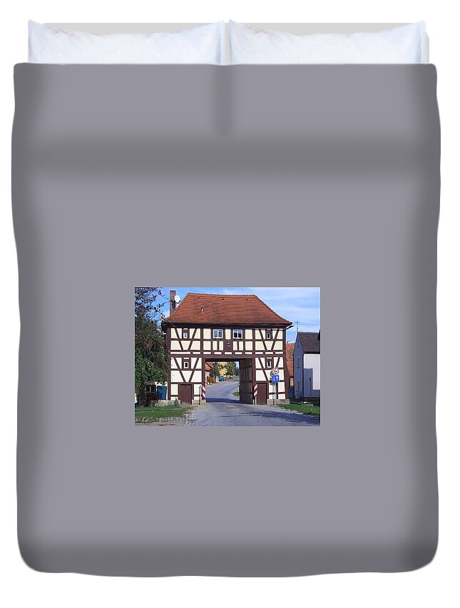 Architecture Duvet Cover featuring the photograph Architecture #2 by Jackie Russo