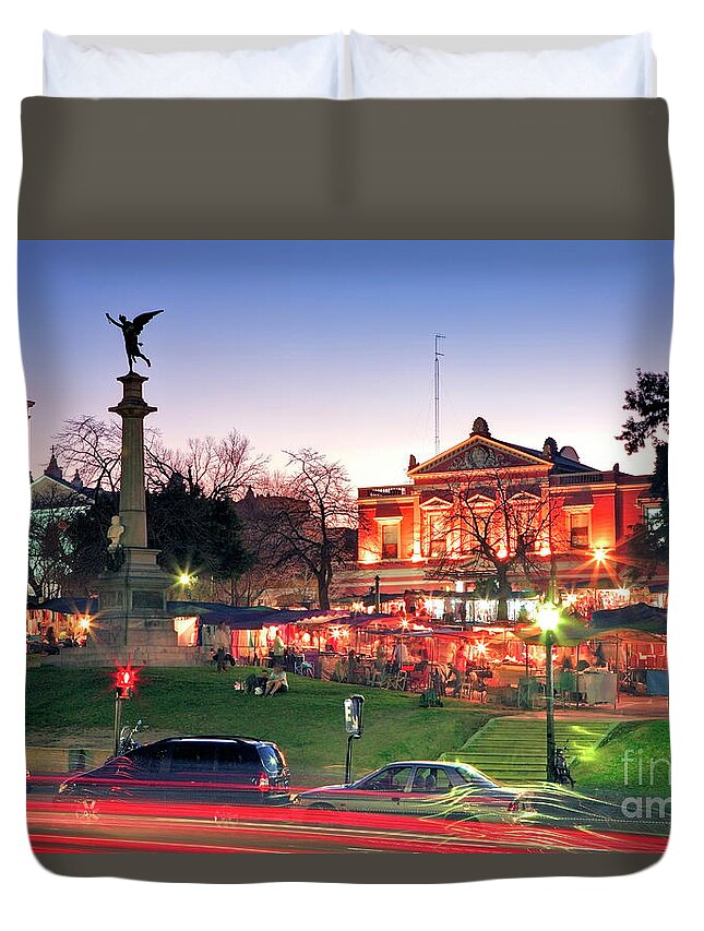  Duvet Cover featuring the photograph Buenos Aires 003 #2 by Bernardo Galmarini