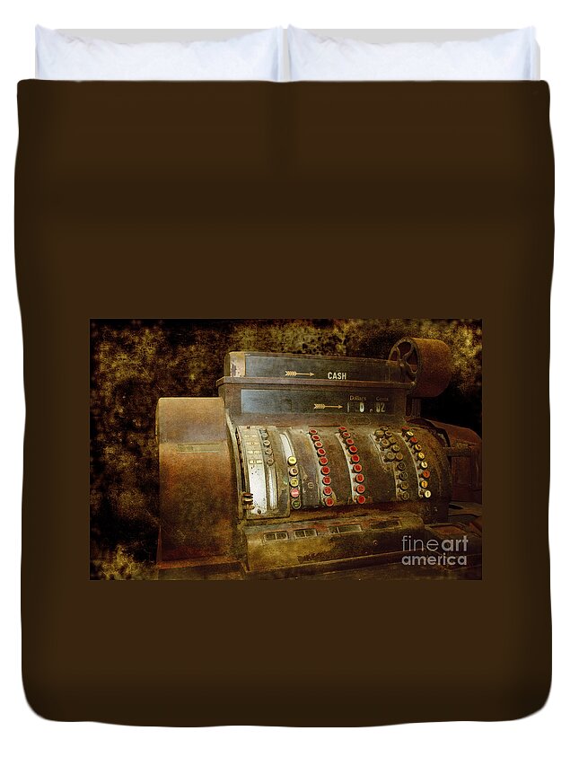 2 Cents Duvet Cover featuring the photograph 2 Cents Worth by Sari Sauls