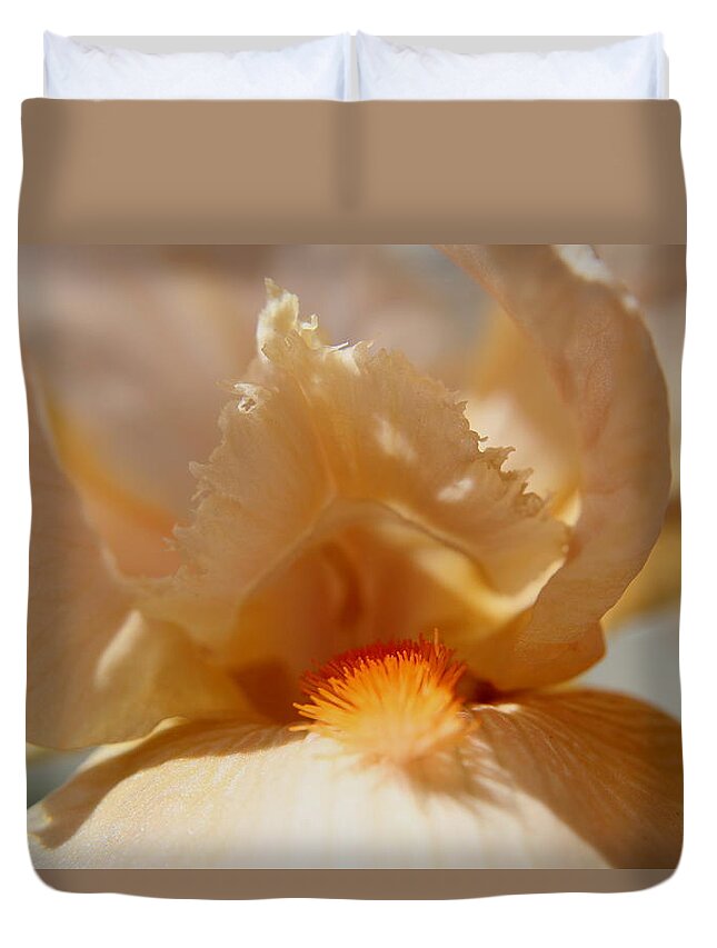 Delicate Duvet Cover featuring the photograph Delicate #3 by Trent Mallett