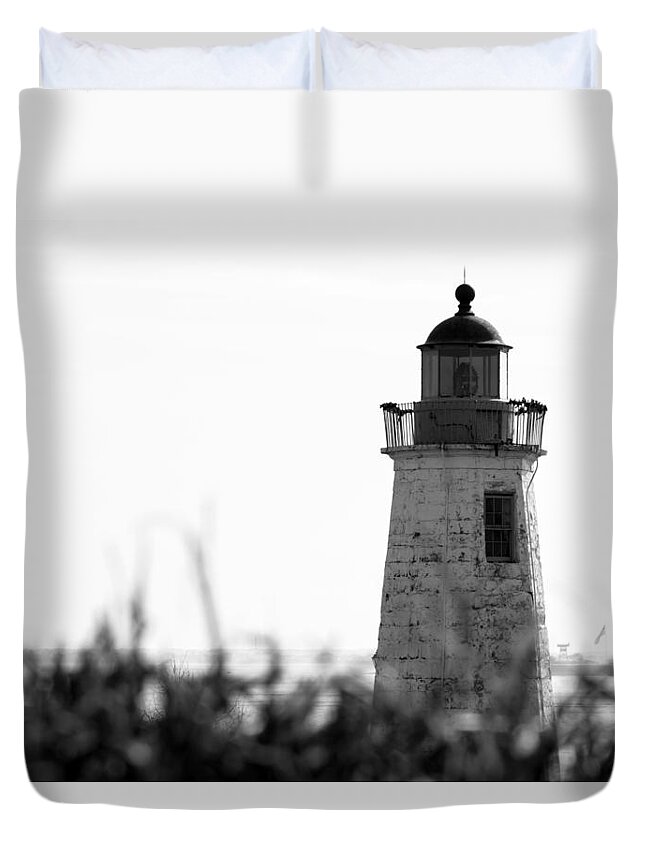 Old Duvet Cover featuring the photograph Old Point Comfort Lighthouse #2 by Travis Rogers