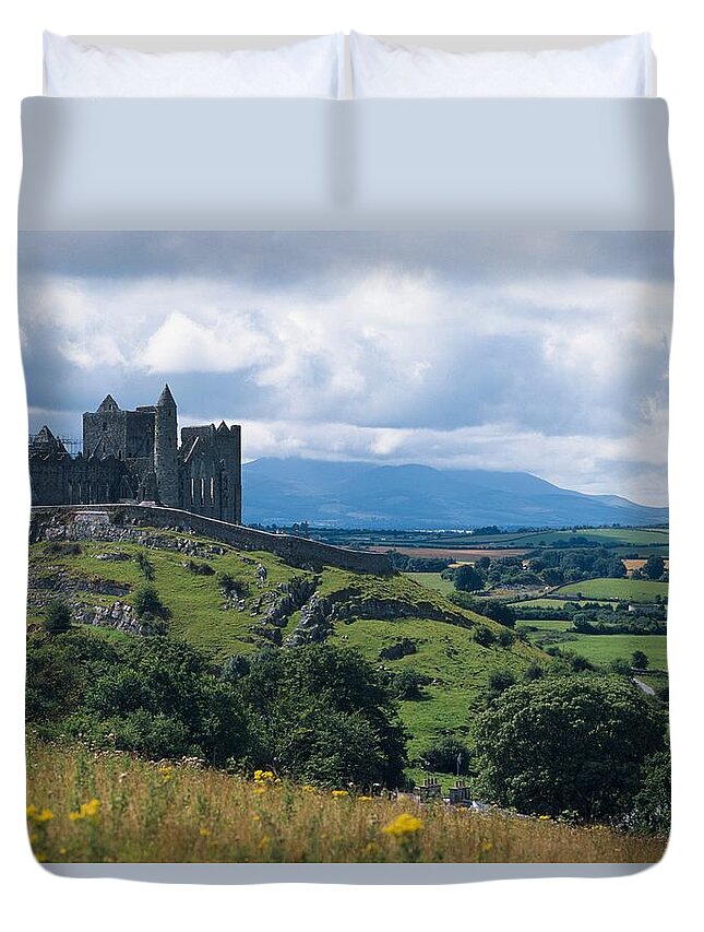 Outdoors Duvet Cover featuring the photograph Rock Of Cashel, Co Tipperary, Ireland #2 by The Irish Image Collection 