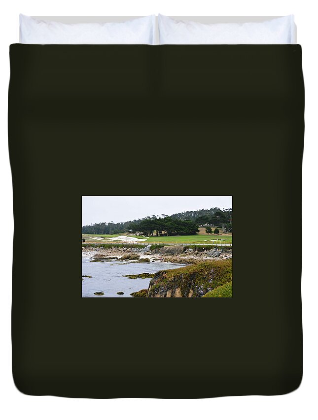 Landscape Duvet Cover featuring the photograph Serenity #2 by Marian Jenkins