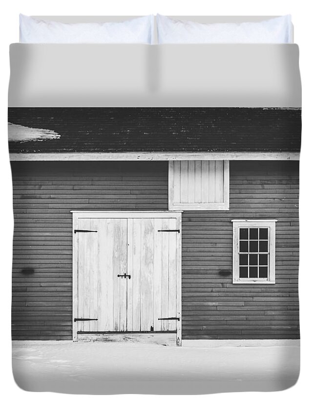 Canterbury Duvet Cover featuring the photograph Shaker Village #2 by Robert Clifford