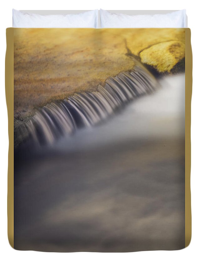 Dummerston Vermont Duvet Cover featuring the photograph Stickney Brook #2 by Tom Singleton