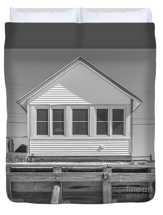 Cape Cod Duvet Cover featuring the photograph 20 - Bluebell - Flower Cottages Series by Edward Fielding