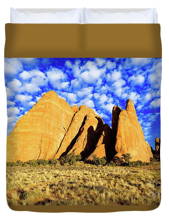 Arches National Park Duvet Cover featuring the photograph Arches National Park #21 by Raul Rodriguez