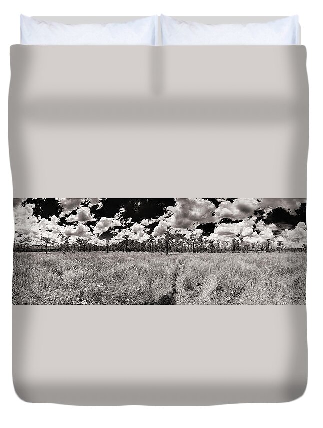 Everglades Duvet Cover featuring the photograph Florida Everglades by Raul Rodriguez