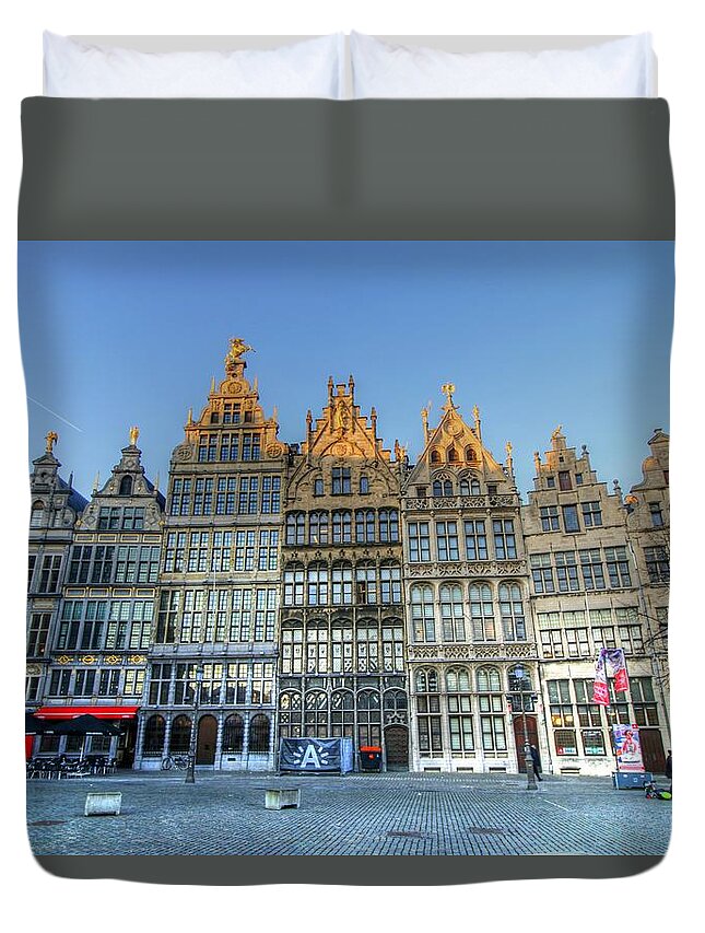 Antwerp Belgium Duvet Cover featuring the photograph Antwerp BELGIUM #23 by Paul James Bannerman