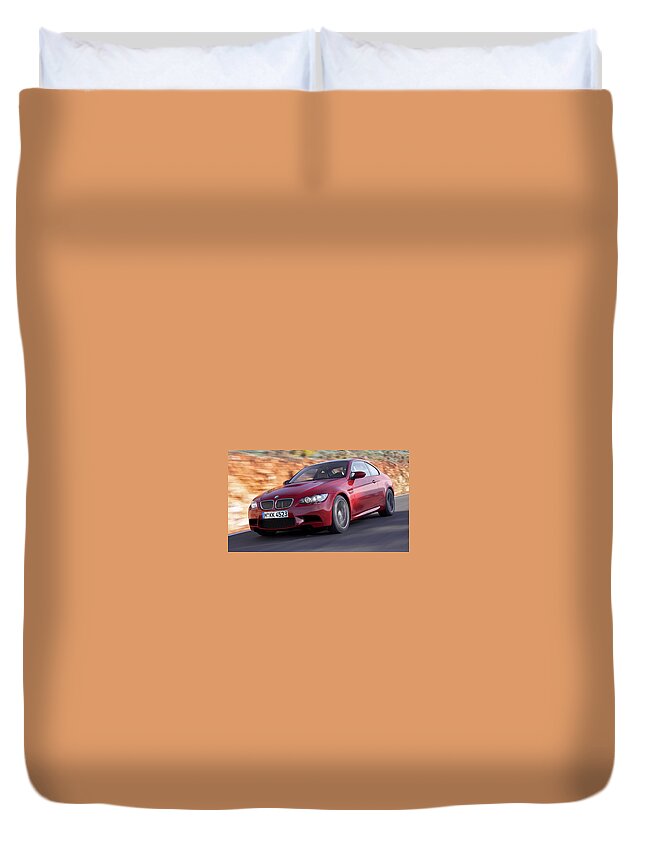 Bmw Duvet Cover featuring the photograph BMW #3 by Mariel Mcmeeking