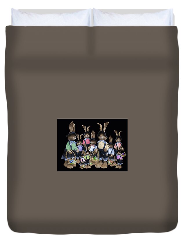 Easter Duvet Cover featuring the photograph Easter #3 by Mariel Mcmeeking