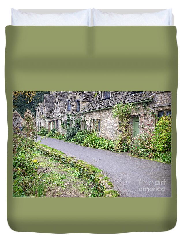 Cotswold Duvet Cover featuring the photograph England #3 by Milena Boeva