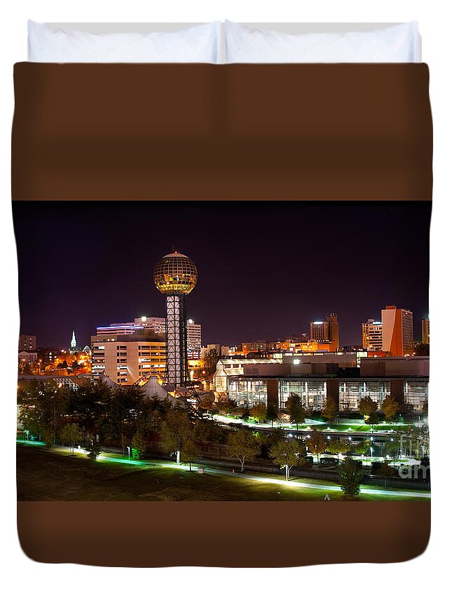 Knoxville Duvet Cover featuring the photograph Knoxville - Tennessee #3 by Anthony Totah