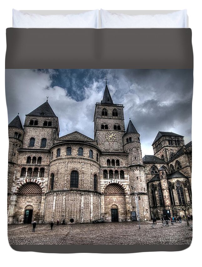 Trier Germany Duvet Cover featuring the photograph Trier GERMANY #3 by Paul James Bannerman