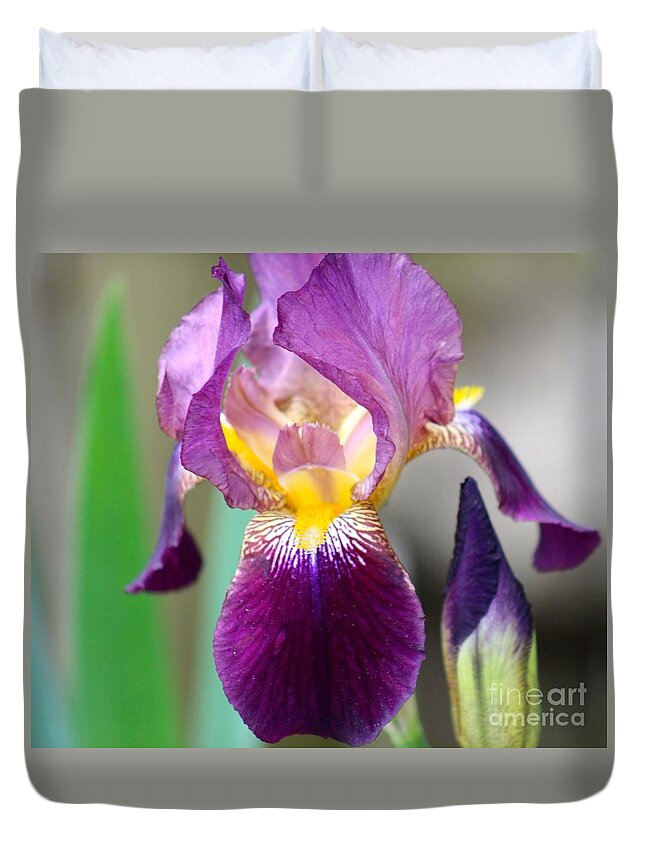 Spring Duvet Cover featuring the photograph Flowers by Deena Withycombe