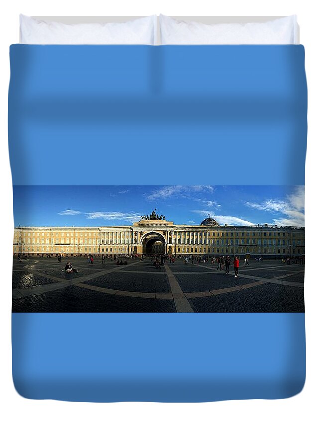 St. Petersburg Russia Duvet Cover featuring the photograph St. Petersburg Russia #35 by Paul James Bannerman