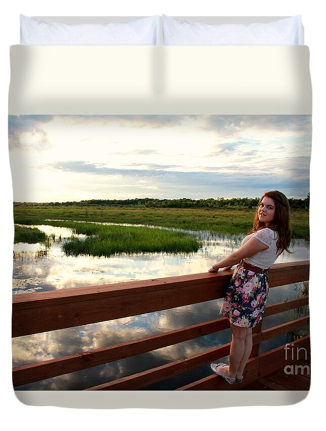  Duvet Cover featuring the photograph 3740 by Mark J Seefeldt