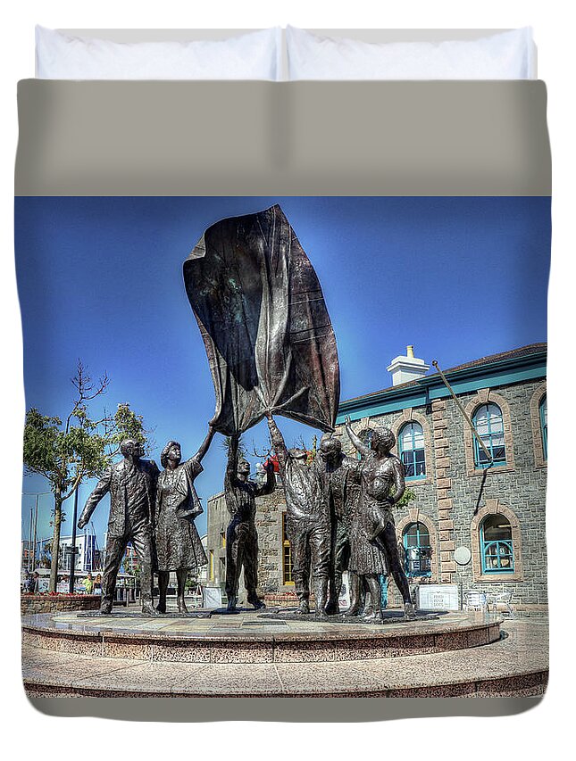 Jersey Channel Islands United Kingdom Duvet Cover featuring the photograph Jersey Channel Islands United Kingdom #4 by Paul James Bannerman