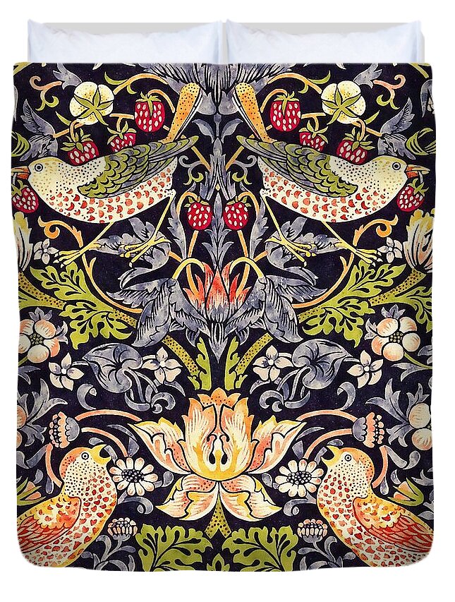 Strawberry Thief Duvet Cover For Sale By William Morris