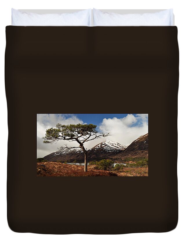 Glen Affric Duvet Cover featuring the photograph Glen Affric #5 by Gavin Macrae
