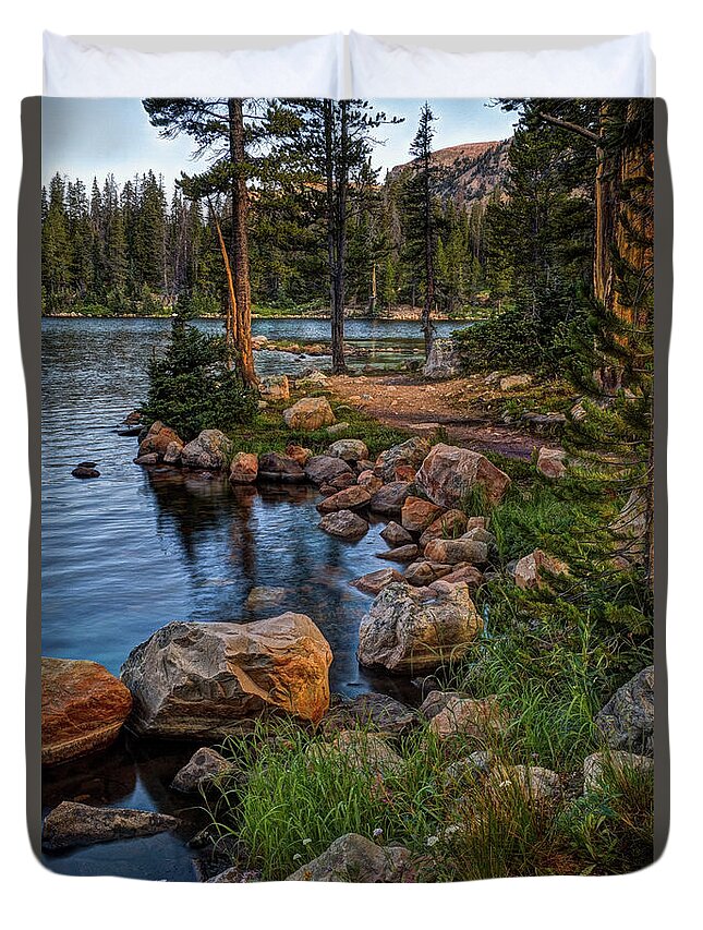 Uinta Mountains Duvet Cover featuring the photograph Uinta Mountains, Utah #5 by Douglas Pulsipher
