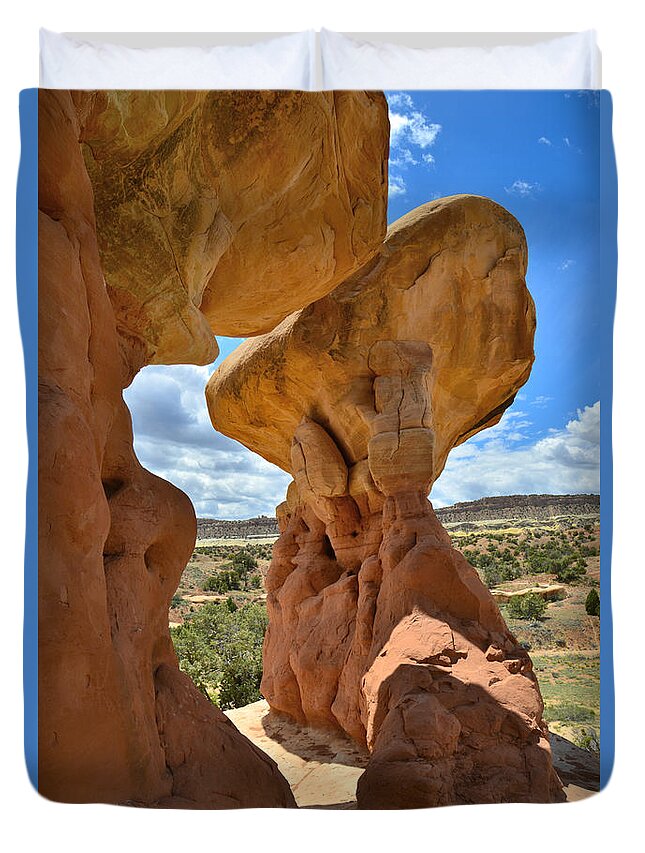 Devil's Garden Duvet Cover featuring the photograph Devil's Garden #8 by Ray Mathis