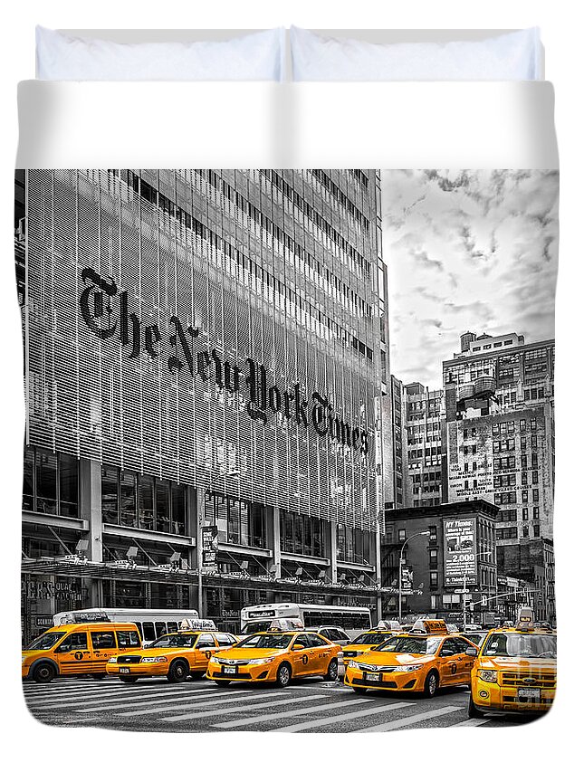 New Duvet Cover featuring the photograph New York City #6 by Luciano Mortula